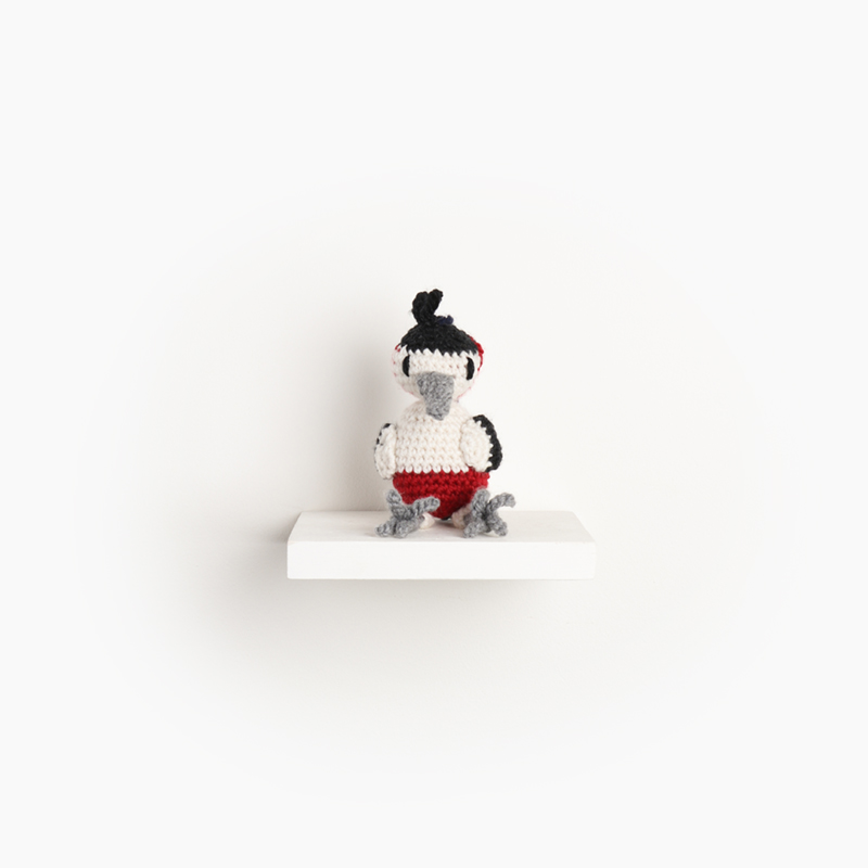 mini spotted woodpecker crochet pattern Kerry Lord